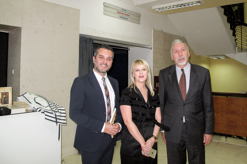 06 B.Bix Aliu, zamenik americke ambasadorke u Crnoj Gori, Jelena Djurovic i Nenad Fogel.jpg