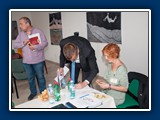 Atila Babi i dr Lajoš Foro, registracija učesnika konferencije