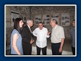 07 Ines Demiri, šef OEBS na Kosovu Ambasador Jean-Claude Schlumberger, Votim Demiri i Nenad Fogel